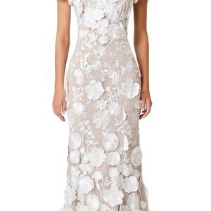 Elegant Floral Lace Dress